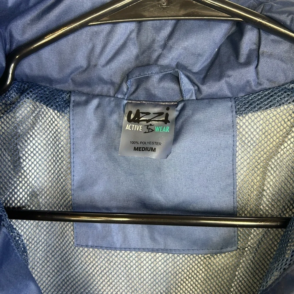 NWT Uzzi Active Amphibious Water-Resistant Jacket Men’s Size M Blue Gray